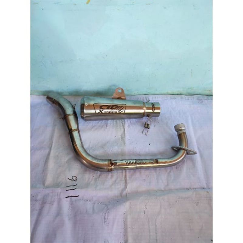 knalpot CLD x monster for beat.mio sporty.scopy .dll.