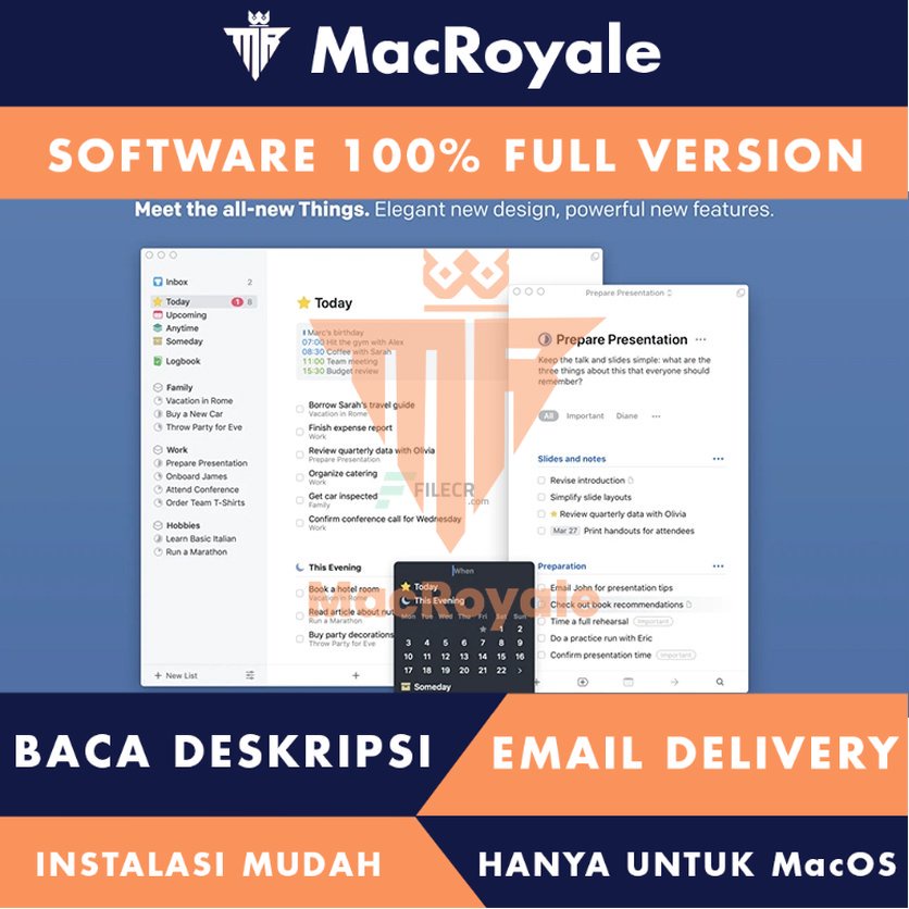 [MacOS] Things Full Version Lifetime Full Garansi
