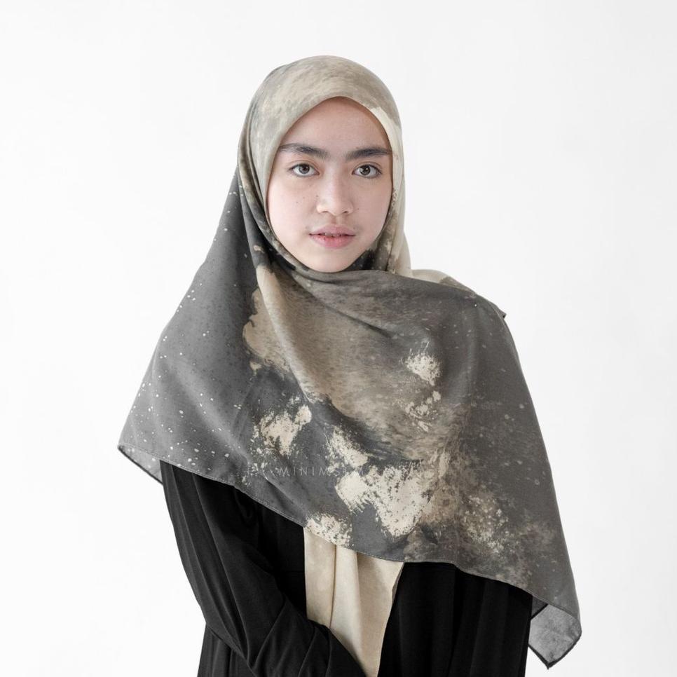 MURAH Cloudy Scarf (Hijab Printed Voal) | MINIMSLM