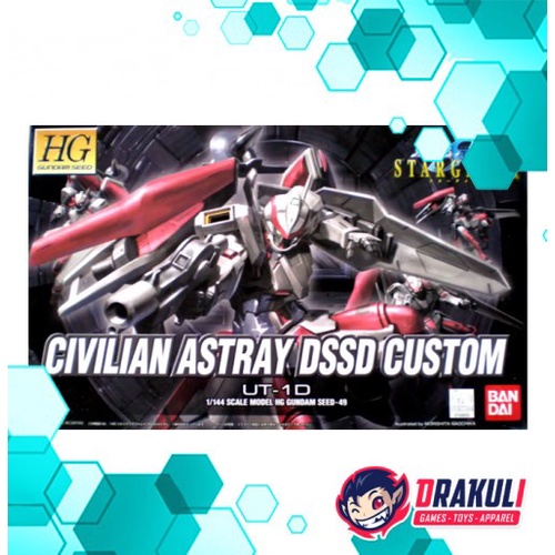 BANDAI Plamo HG Civilian Astray DSSD Custom