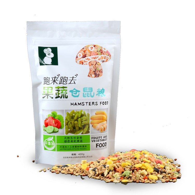 Snack Cemilan Pakan Hamster Seafood &amp; Fruit Meal Sehat dan Berkualitas Produk Makanan Hamster Terbaik FEFARM