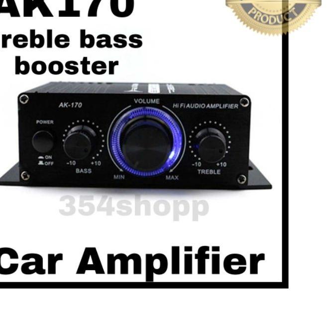✽ amplifier murah power amplifier stereo 12v ampli mini mobil ➧