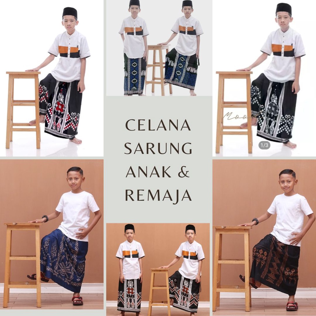 Celana Sarung Anak Laki-Laki 7 Tahun