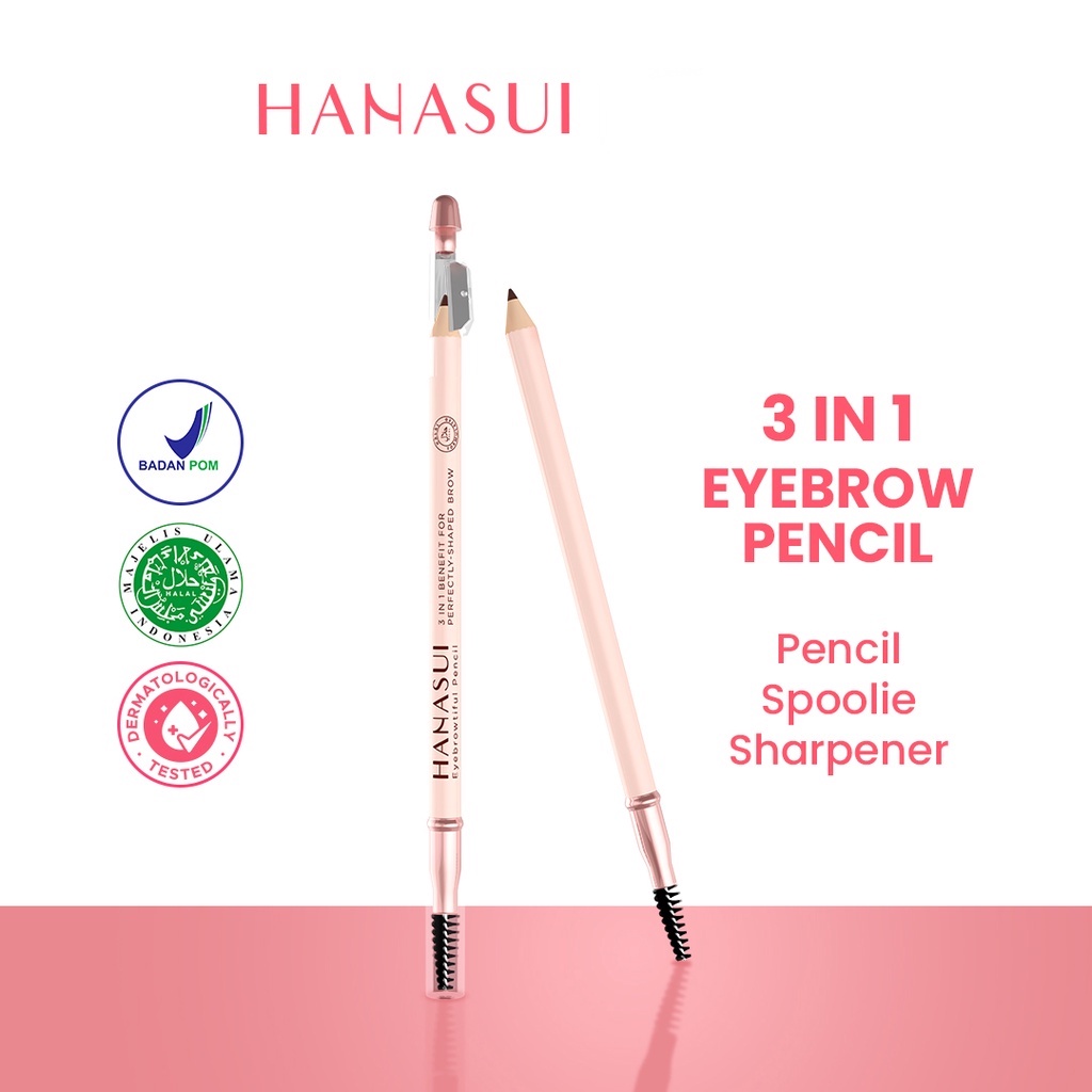 ★ BB ★ Hanasui Eyebrowtiful Pencil - Pensil Alis - Brow