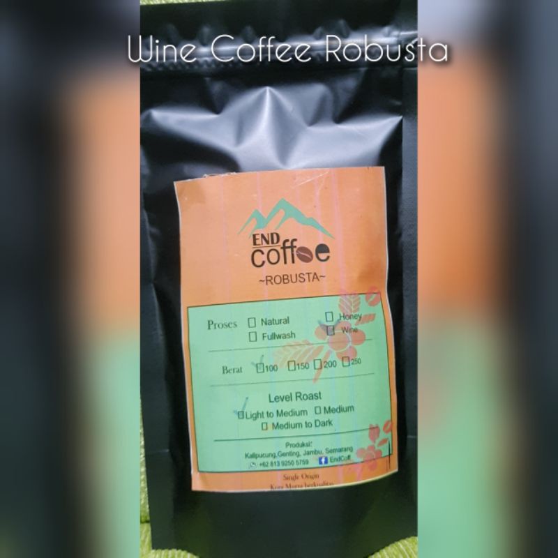 

Wine Robusta 100gram