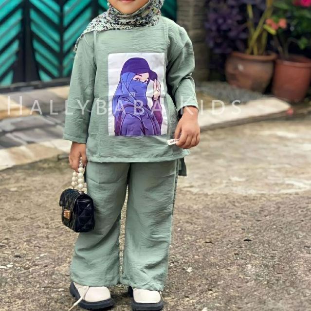 ✤ 1-5TH SETELAN ANAK VIRAL CRINKLE SLEBEW SETELAN SLEBEW ANAK VIRAL SETELAN VIRAL ✿