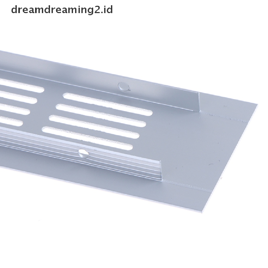 (dream) 1pc Aluminium Alloy Lubang Angin Berlubang Lembaran Ventilasi Udara Plat Lubang Kisi-Kisi Ventilasi.