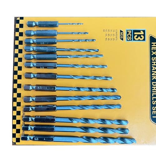 MATA OBENG BOR LOGAM DRILLS SET 13PCS COD08131