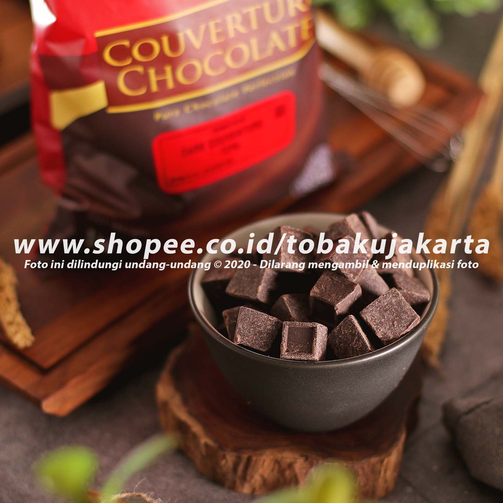 

✨NEW✨ -Schoko Dark Chocolate Couverture CUBE 72% 500gr Cokelat Baking Coklat- 1.1.23