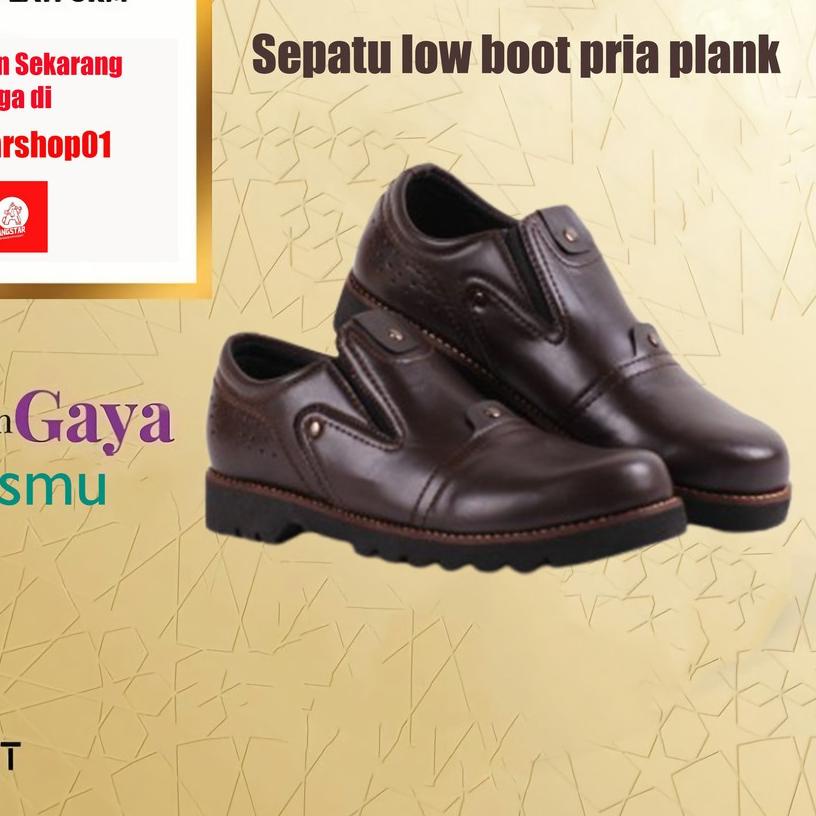 ♤ SEPATU LOW BOOTS KLASIK PRIA COWOK STYLISH HIKING PREMIUM QUALITY PLANKTON ORIGINAL ELEGAN HIGH ♢