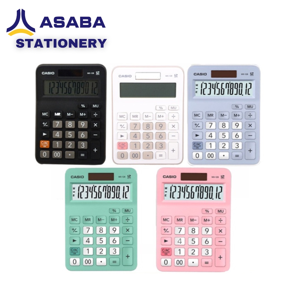 

Asaba Stationery - Kalkulator Praktis Casio MX-12B