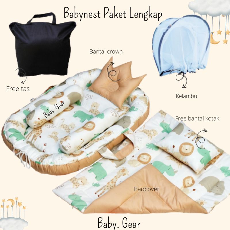 Kasur BabyNest Paket Murah motif lucu