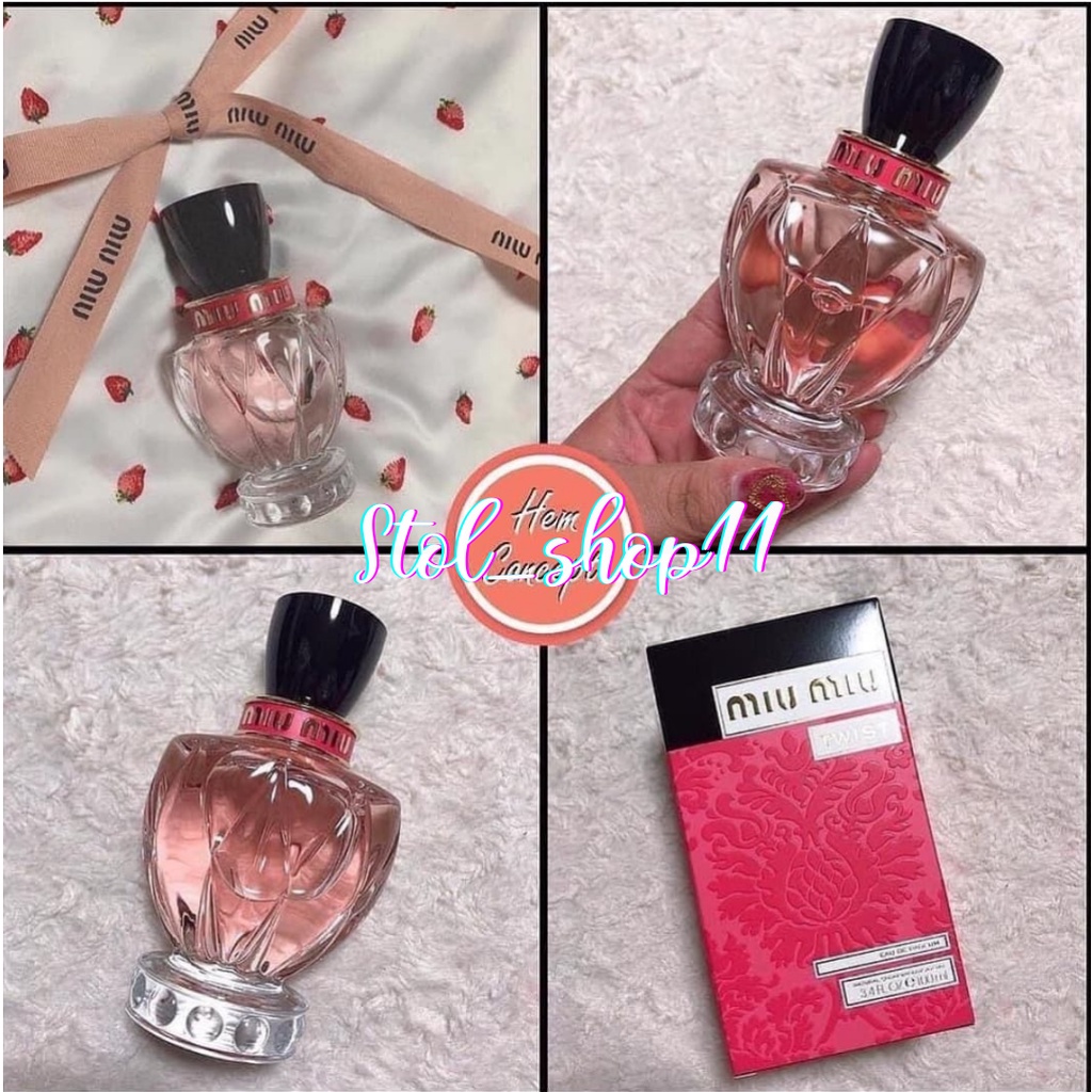 PARFUM MIU MIU TWIST EDP ORIGINAL PARFUM WANITA TAHAN LAMA TWIST MIU MIU EAU DE PARFUME 100 ML