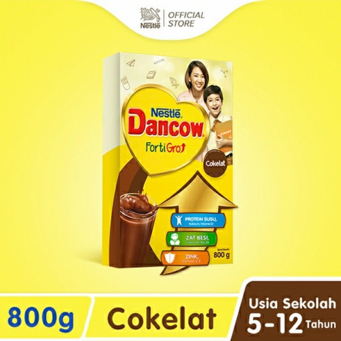 

[ COD ] Dancow Fortigro 800gr - Coklat