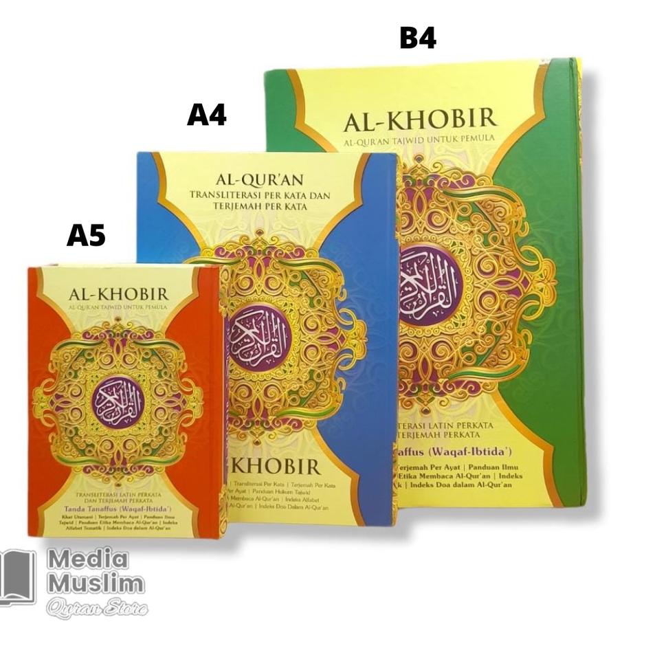 

Best AL-QUR'AN AL-KHOBIR B4 (UKURAN JUMBO) Terjemah Perkata ARAB & LATIN ORIGINAL ✓