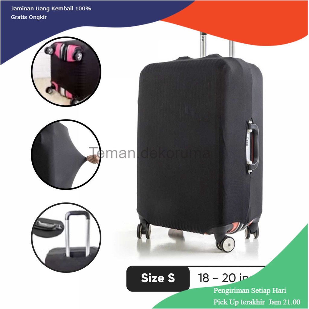 TD - TRV Cover Koper Elastis Polos Suitcase Cover - ZY005