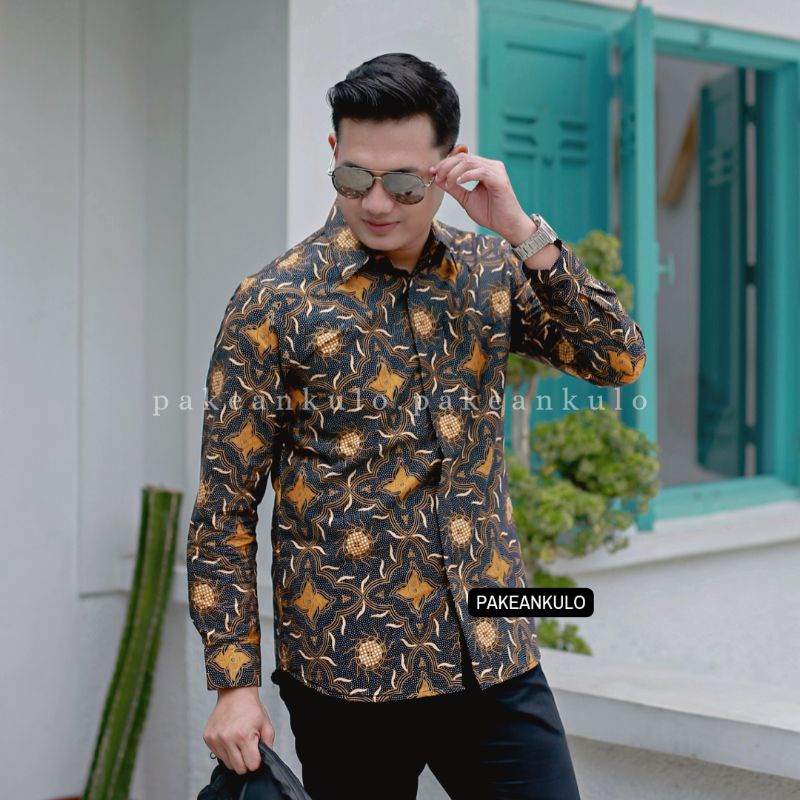 Batik Premium Pria Slimfit || Motif Raden Bilal