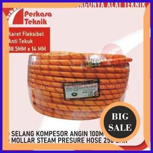 sparepart Selang Angin Kompresor MOLLAR 100 Meter Steam Pressure 100M 250Bar 1F3B23