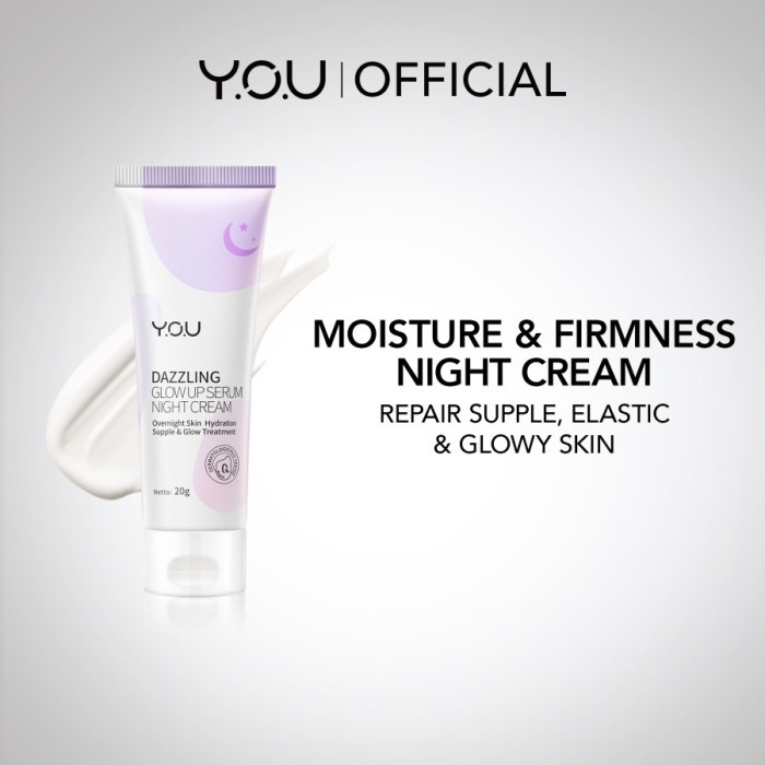 YOU Dazzling Glow up Serum Night Cream