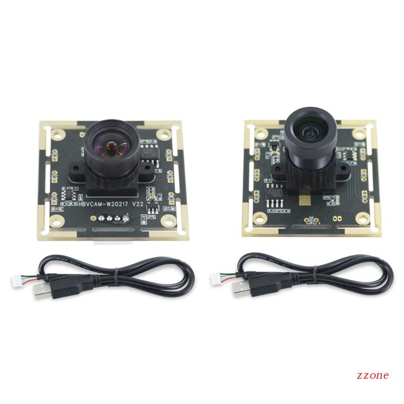 Zzz OV9732 Sensor Gambar USB Camera Module 1MP Modul Monitoring Lensa Manual-Fokus 720P MJPG/YUY2 Webcam Board