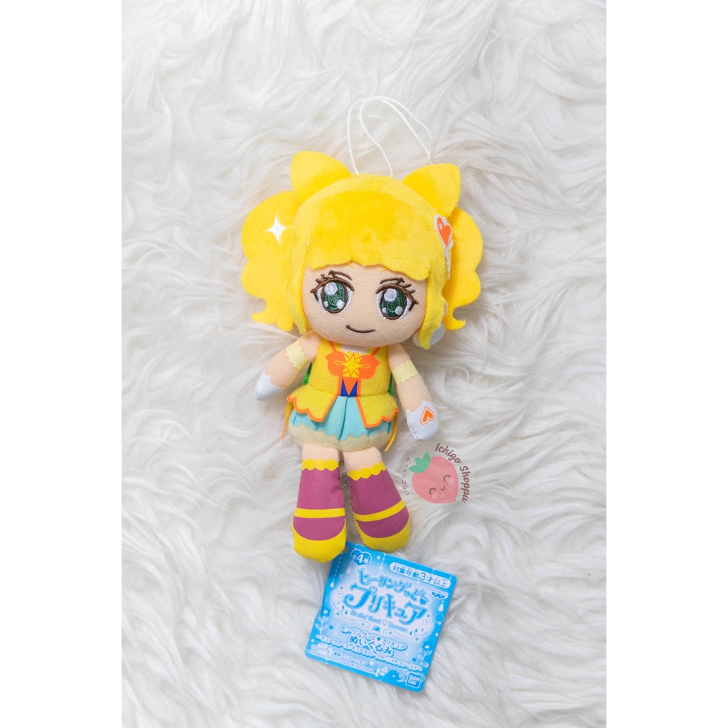Healin' Good Pretty Cure Hiramitsu Hinata Plush Doll Strap BANPRESTO