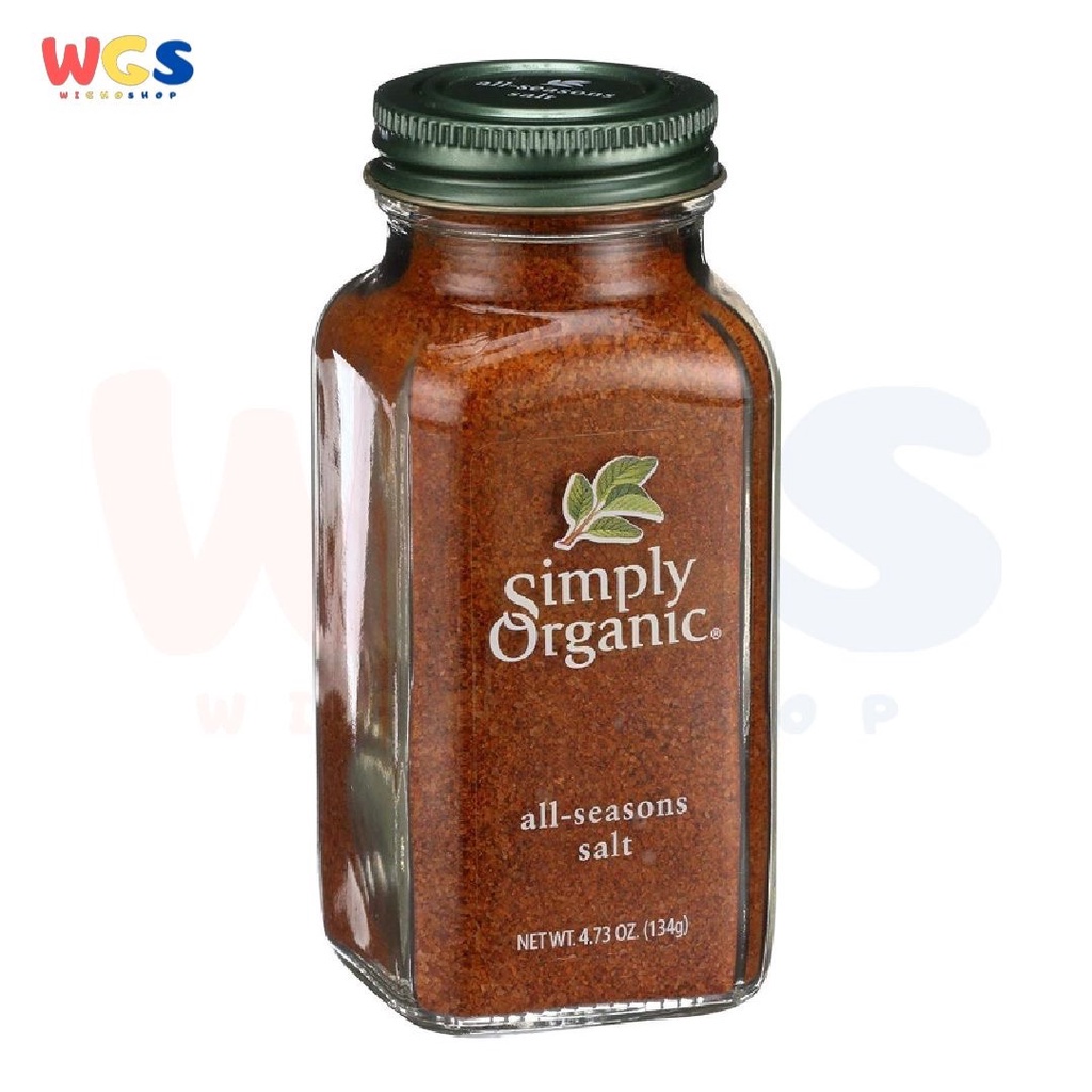 Simply Organic All Seasons Salt Ground USDA Organic 4.73oz 134g