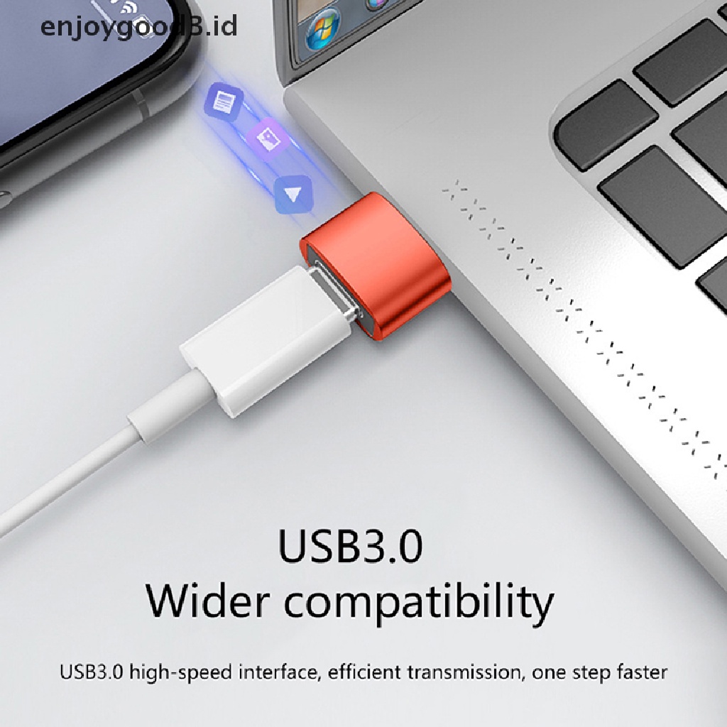 【 Rready Stock 】 6A OTG USB Type C Female To USB A Male Adapter Converter Charging PD Data Cable Adapter Audio Converter USBC OTG Cable Connector Adaptor （ ID ）