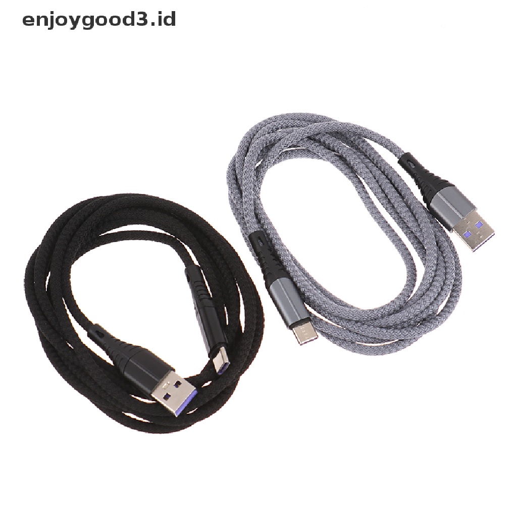 【 Rready Stock 】 3A USB Type C Cable Wire Fast Charging USB C Cable Type-C Charger Cables （ ID ）