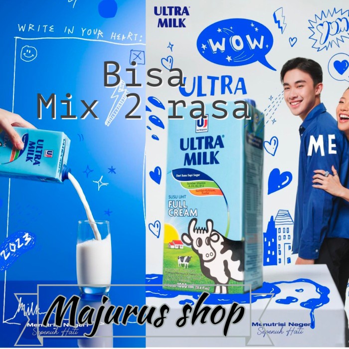 

[ COD ] Susu Ultra Milk 1000ml - Full Cream, 6 pcs