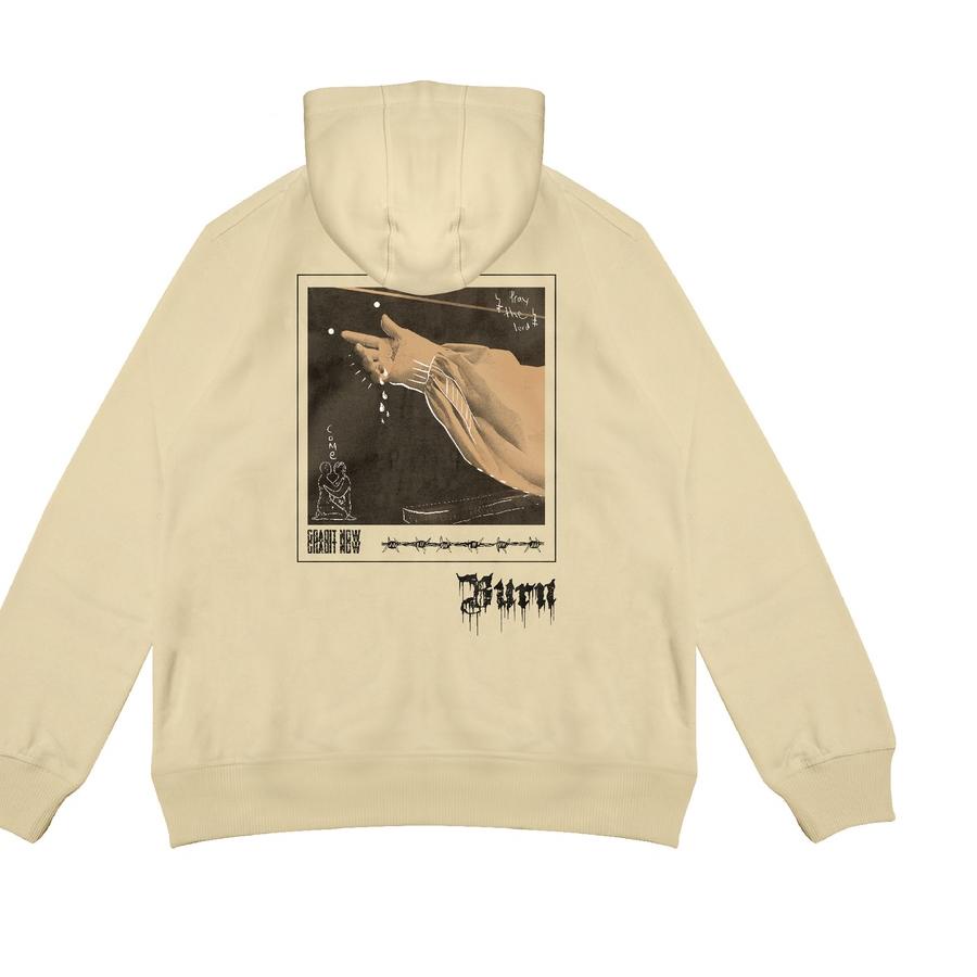 ✹ GRDT Haze Hoodie Cream ✧
