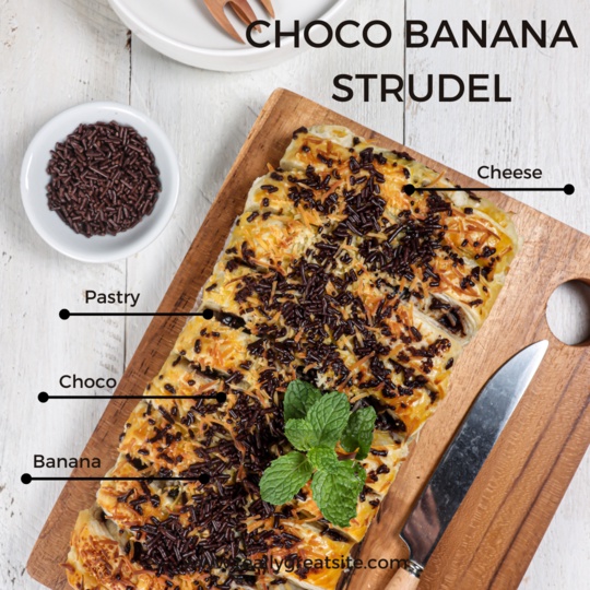 

CHOCO BANANA STRUDEL