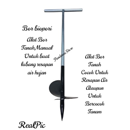 Alat Bor Biopori | Alat Bor tanah manual