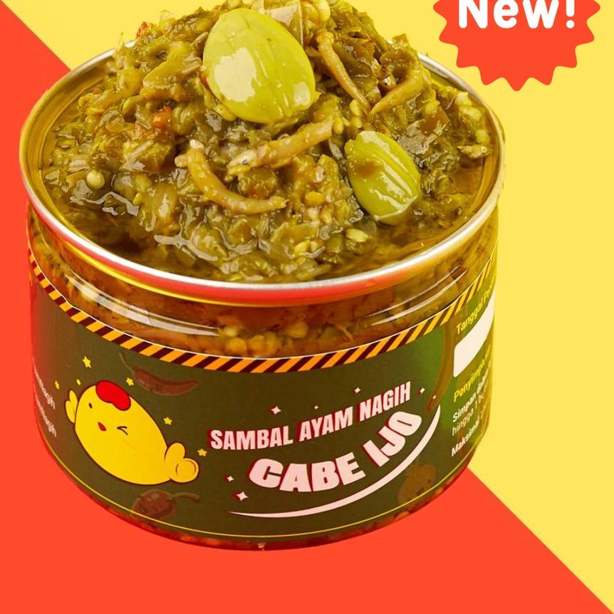 

✭ SAMBAL NAGIH - Sambal Cabe Ijo Padang Teri Toples ✯