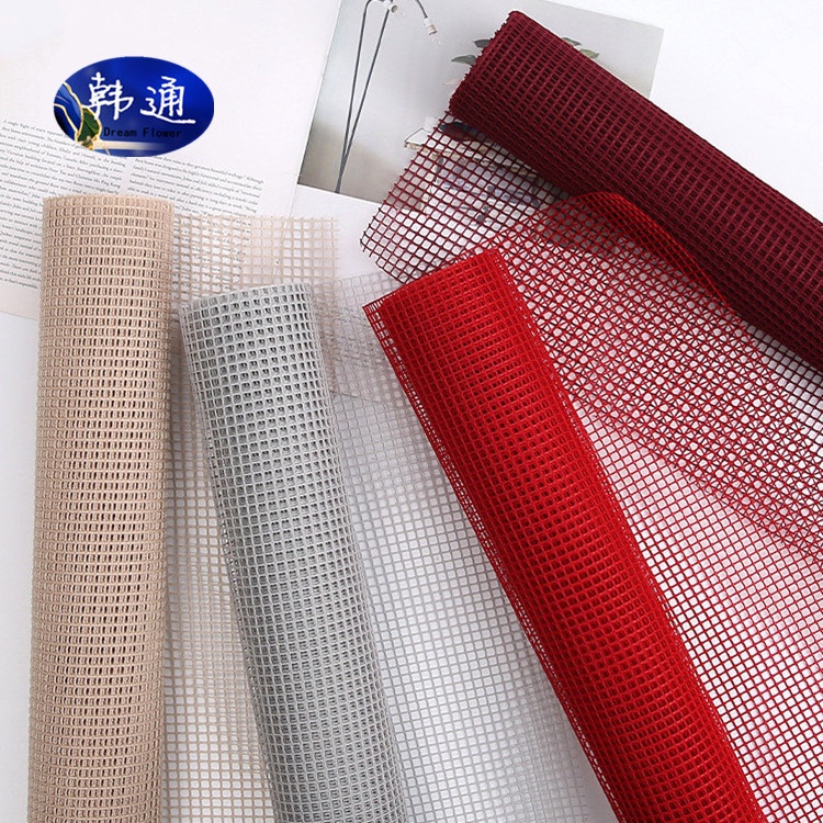 KERTAS BUNGA WRAPPING PAPER JARING KOREA LEMBARAN SPIDER MESH FLOWER PAPER KB6275