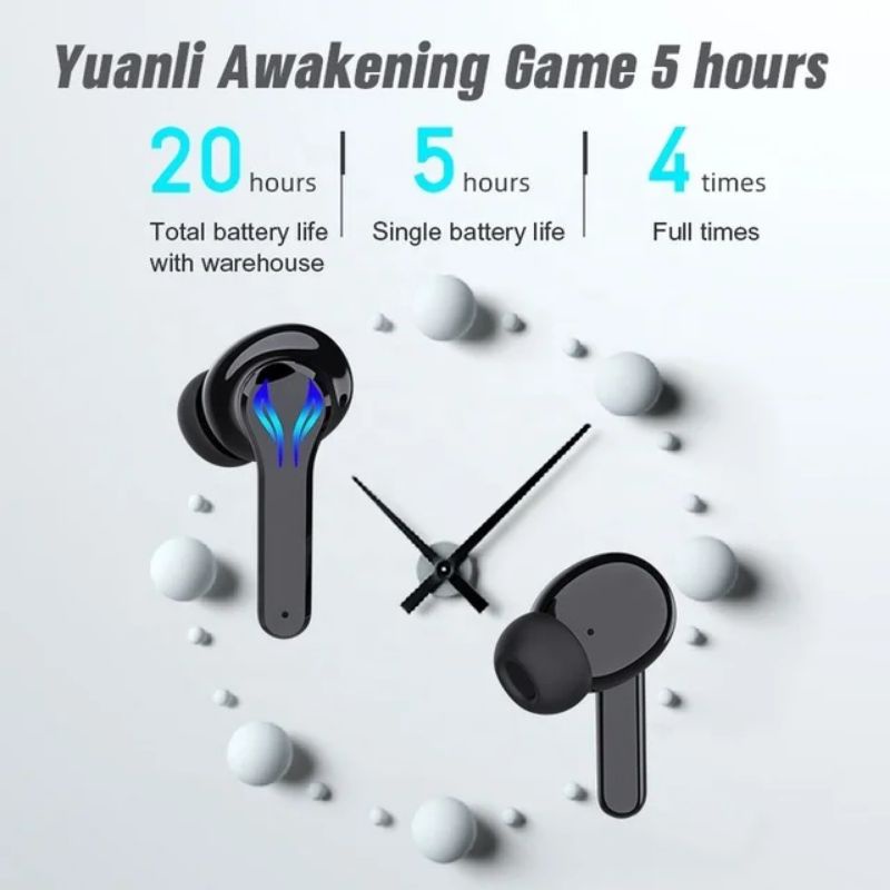 P86 TWS Headset Bluetooth Gaming No Delay Full Bass 12D Stereo Sound HIFI Subwoofer Music Games Dual-mode Wireless Earphone With Mic