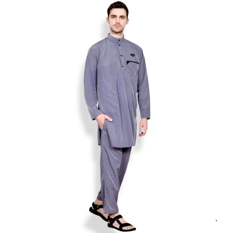 setelan pakistan pria dewasa - koko dewasa - baju koko kurta dewasa - free peci dan tasbih