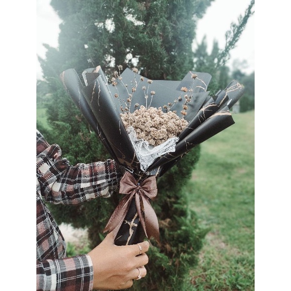 Buket Edelweis Asli Besar