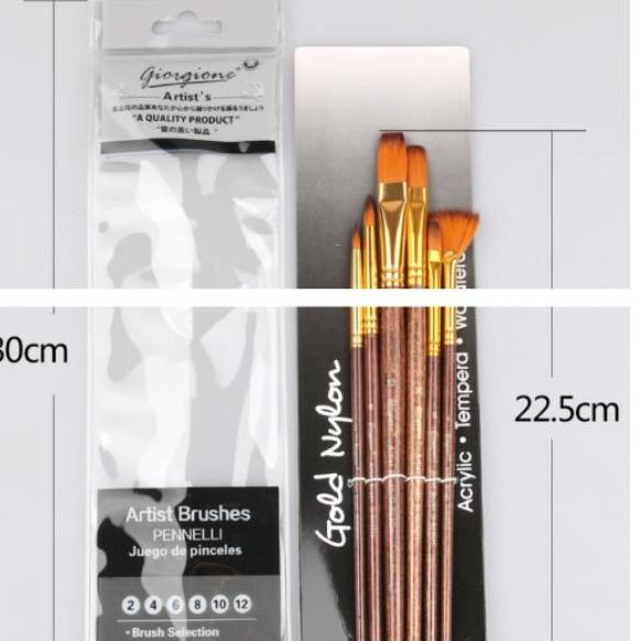 

Model Terbatas Giorgione brush set G-6030H mix set 6
