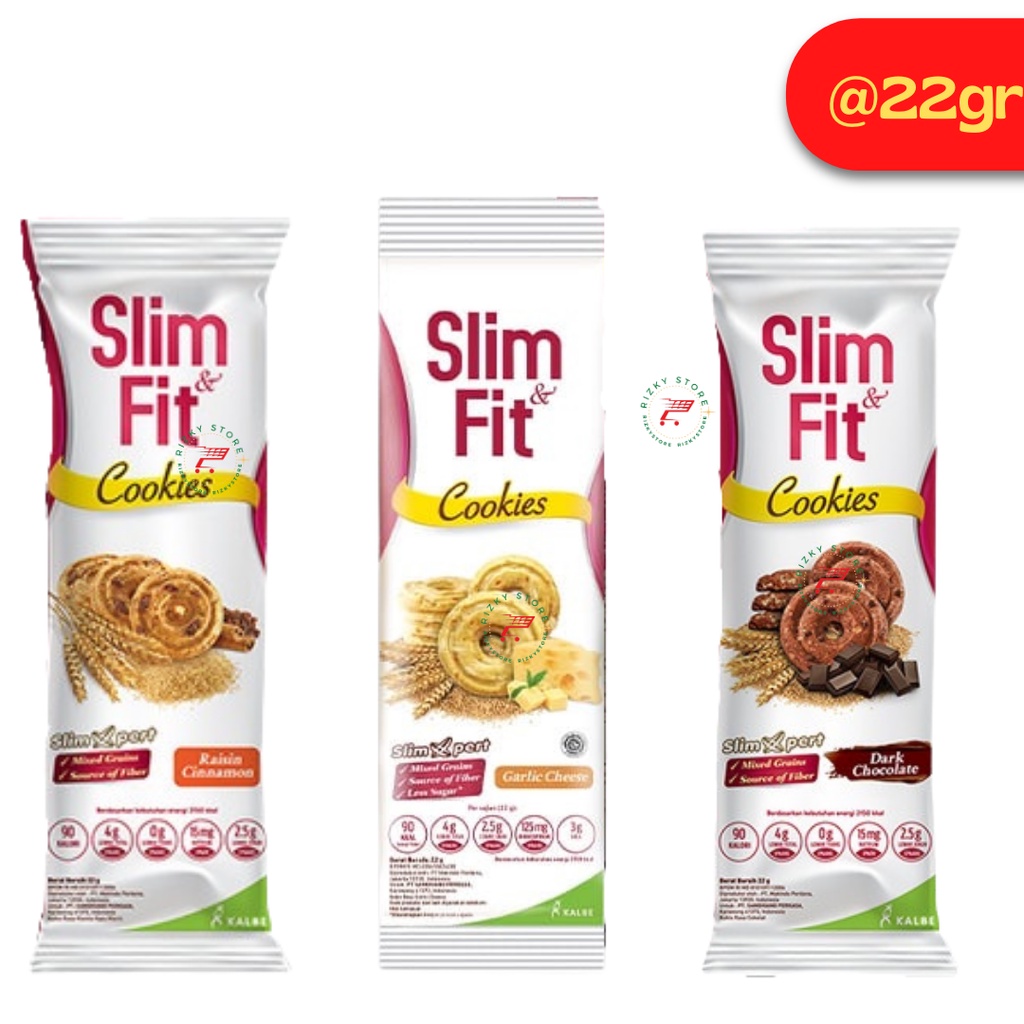 SLIM &amp; FIT COOKIES SACHET 22gr