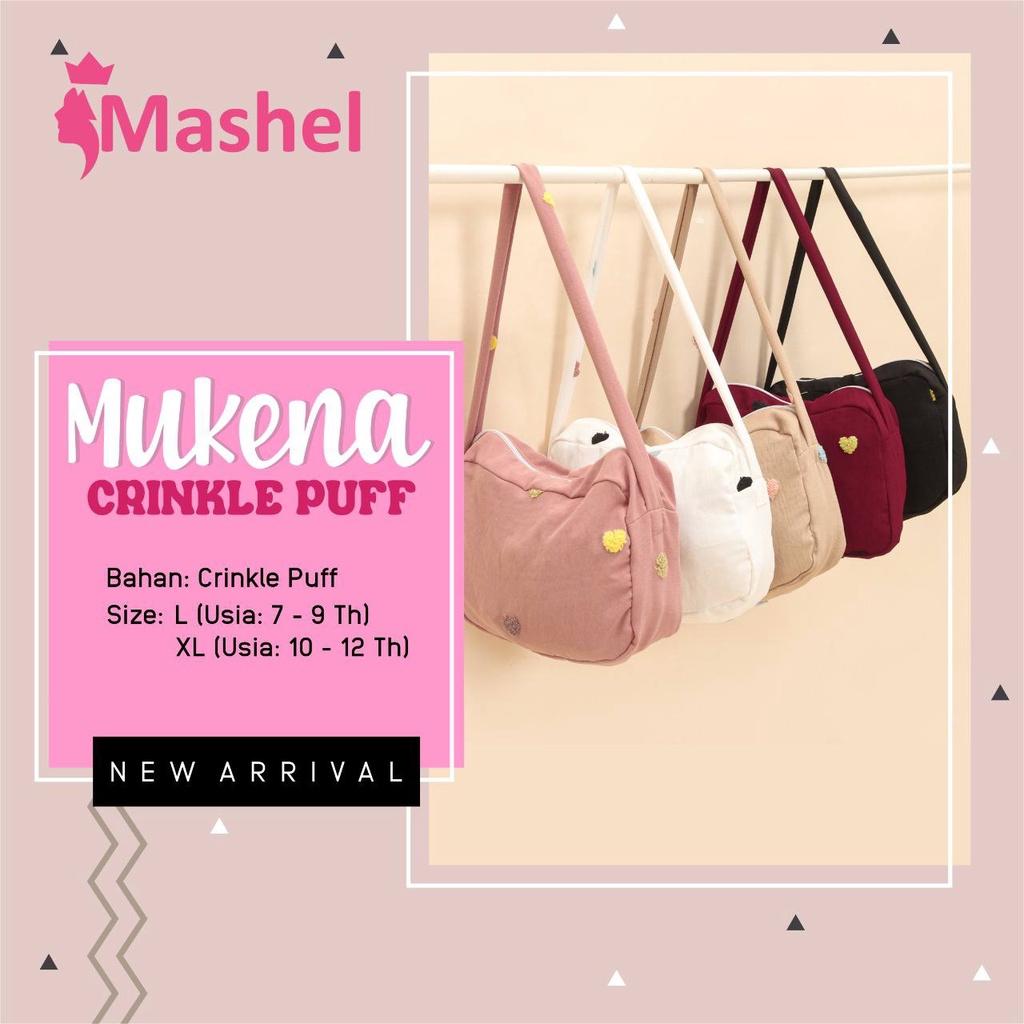 Mukena Crinkle Puff by Mashel