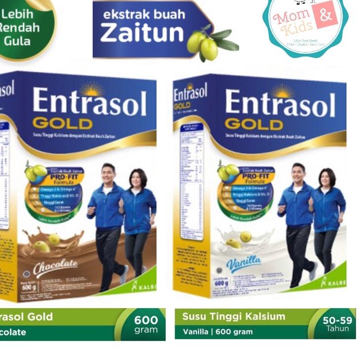 

▼ Entrasol Gold Vanila & Coklat 600 gram ❆