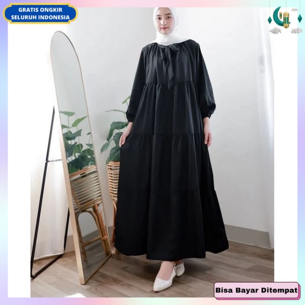 Gamis Maxi Maxy Juba Sari Drees Sar Ii Wnita Muslim Dreas Perempuan Murah Pakaian Games Cewek Cantik