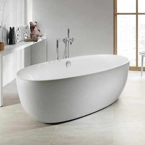 ROCA Virginia Oval Standing Bathtub / Bak Mandi / Bath Tub A24T452001