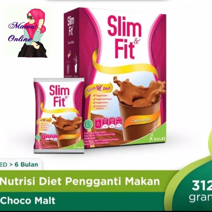 

[ COD ] susu slim&fit - Coklat