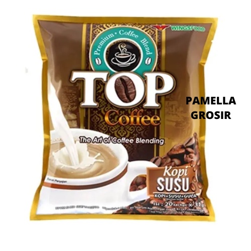 

TOP KOPI SUSU + GULA RENCENG ISI 12 SACHET