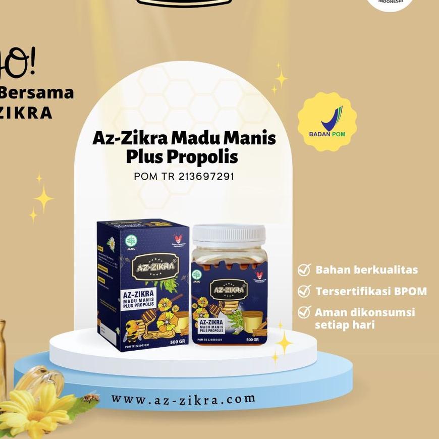 

✤ Azzikra Manis Propolis Kemasan ♝