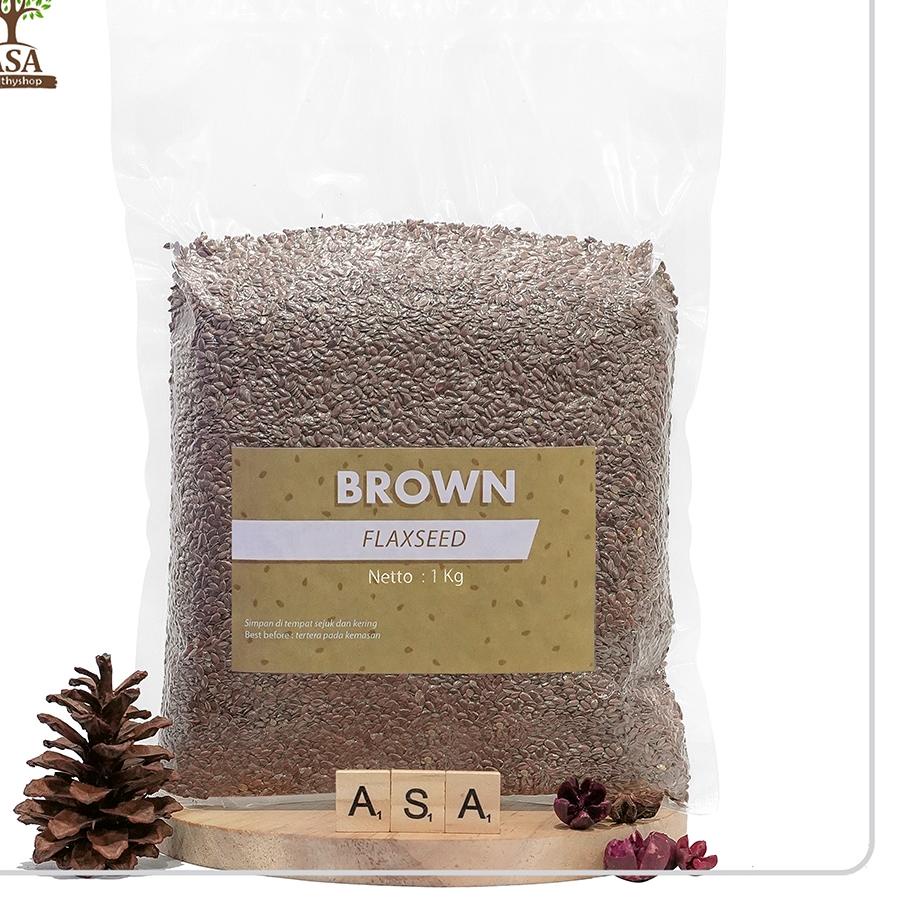 

✴ Brown Flaxseed 1 kg ℮