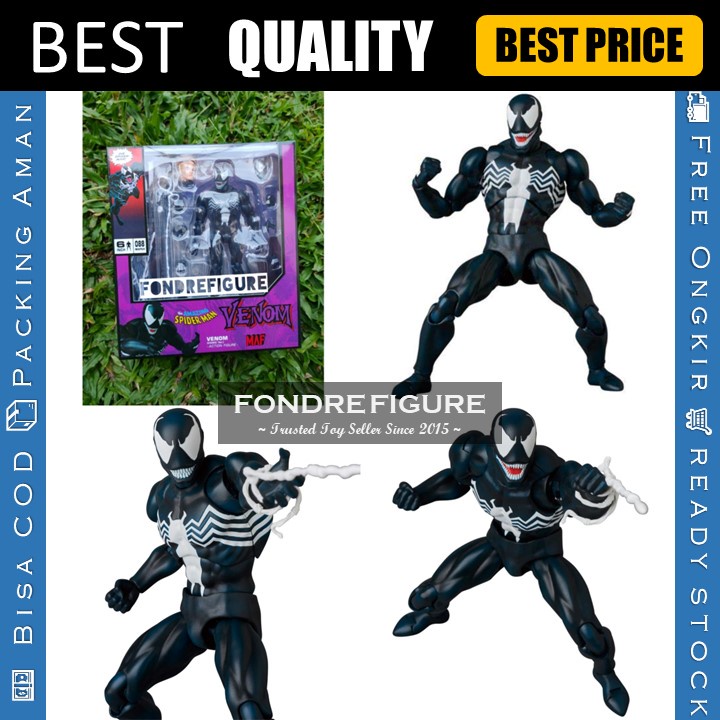 MAFEX VENOM 088 AMAZING SPIDERMAN COMIC VER MAF SPIDER MAN ACTION FIGURE KWS