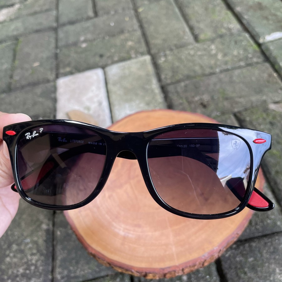 Kacamata Rayban lite force ferari Super Lensa Gradasi Limited Original