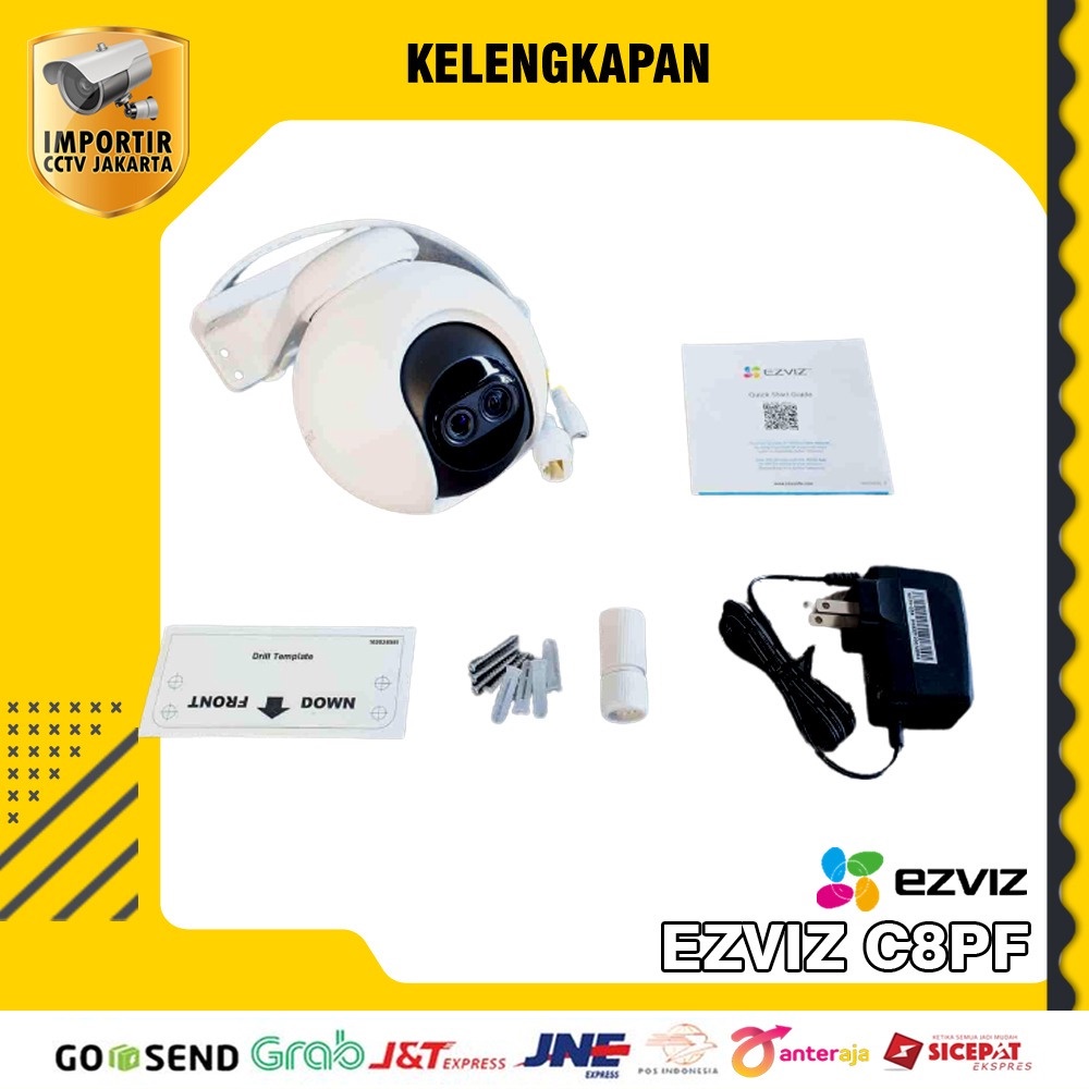 CCTV PTZ Wifi Camera EZVIZ C8PF